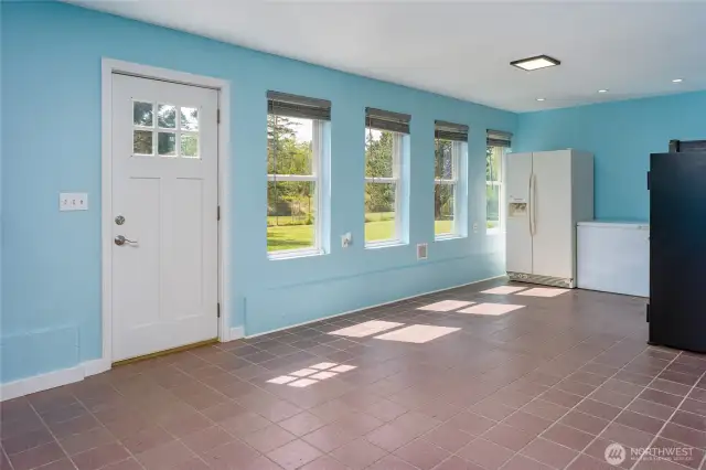 Basement entry