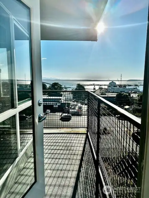 Your own Deck with Fantastic Views and Sea Breezes-always a little cooler in Summer