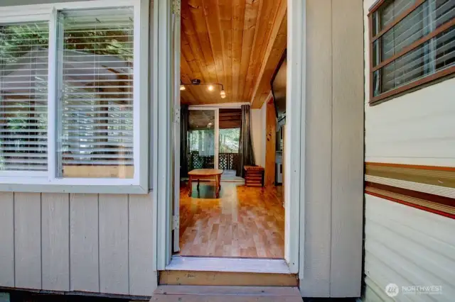 Step into your serene getaway