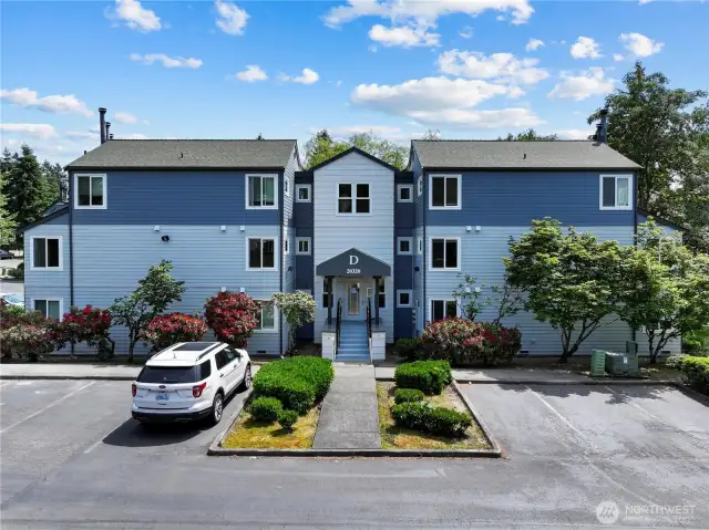 All new exterior makes this complex shine!