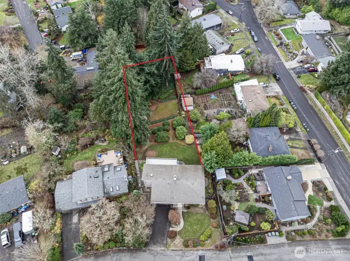 Unapparelled size lot in the City limits.