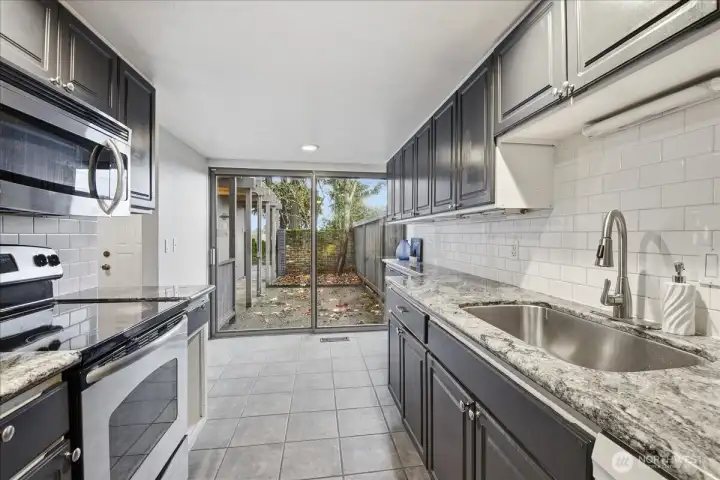 Bright and Spacious looking out to the front Courtyard.