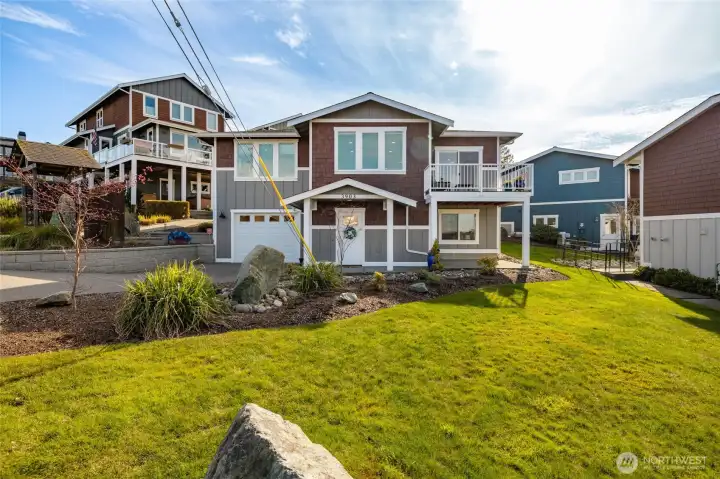 Front View of home from street.