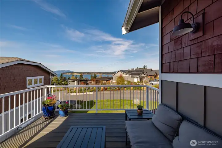 View as you exit the dining room patio door on main level.  This view never gets old!