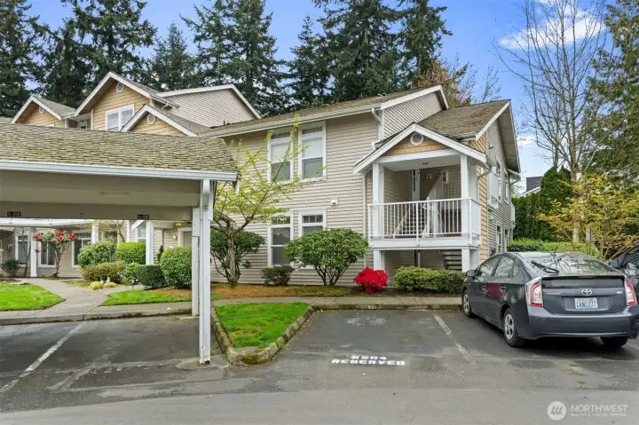 Dedicated resident parking plus ample guest parking for visitors.