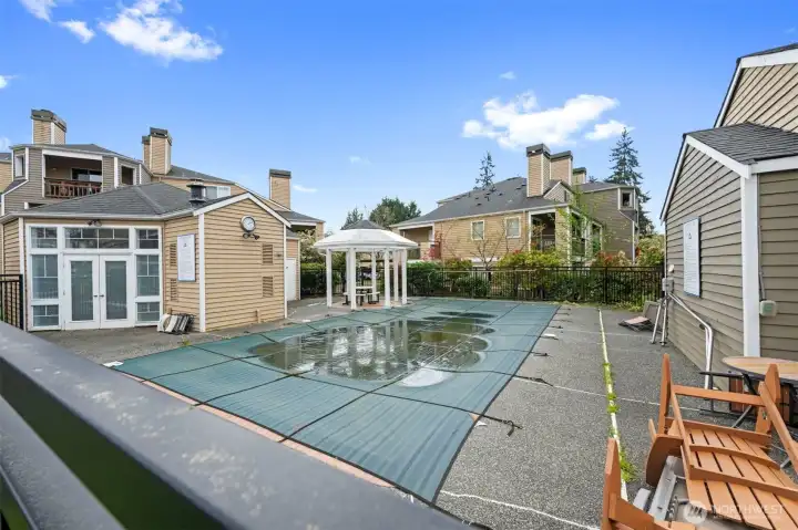 Community pool offers a great place to relax, unwind, and enjoy sunny days.