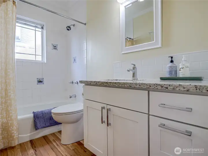 Full bath on Main floor!