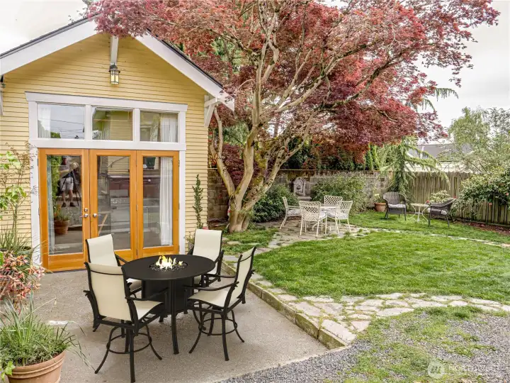 Outbuilding offers a cute studio space