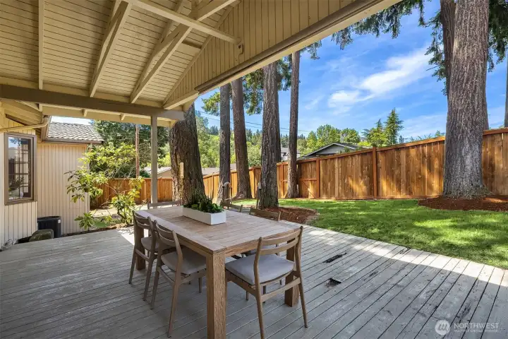 Covered deck