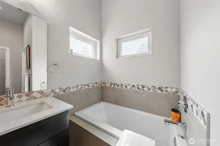 Primary Bathroom Tub
