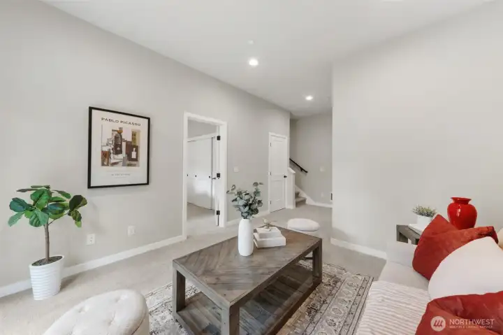 Downstairs Living/Bonus Area