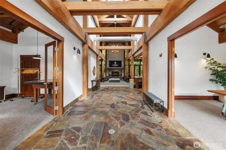 Community Clubhouse with Private Meeting Rooms