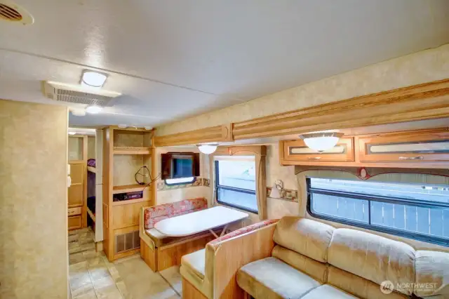 Living and dining area