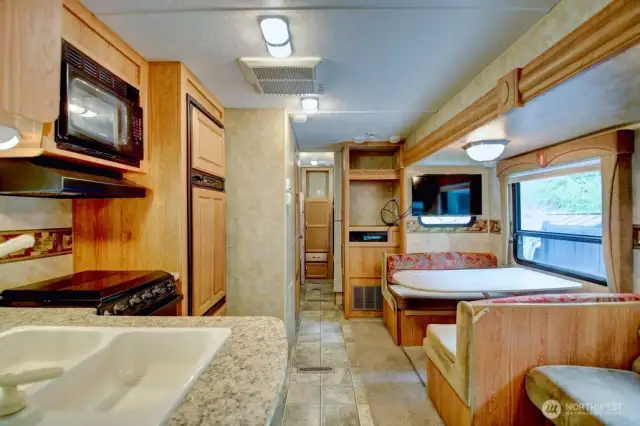 Kitchen with all the necessities