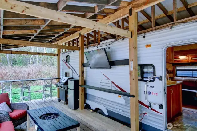 Covered deck