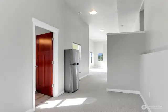Home Office, Den, eating area, or study for future use of a multi-generational space