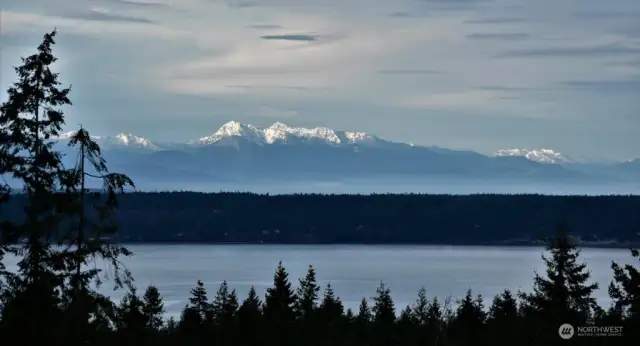 Olympic Mountain views