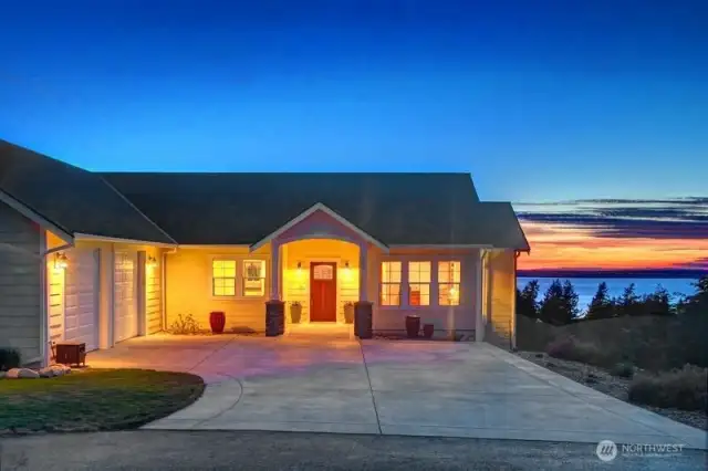 Evening shot atop Ridgeview Estates