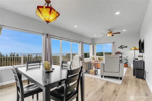 Totall open floor plan