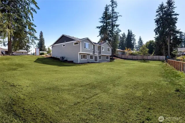Spread out on your own 1/2 acre of paradise.