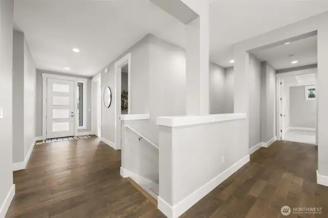 A welcoming, luminous interior.