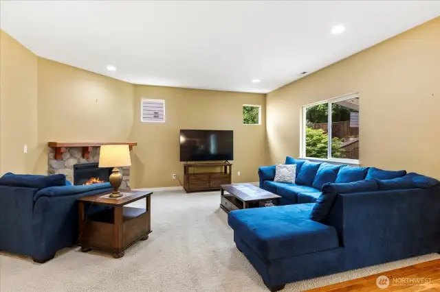 Family Room w/ Fireplace