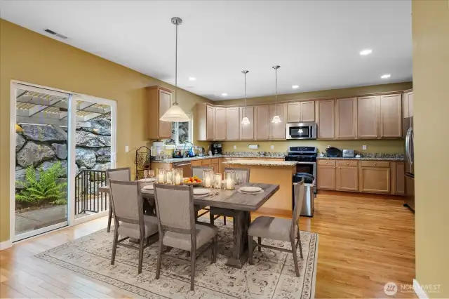 Dining Area and Kitchen