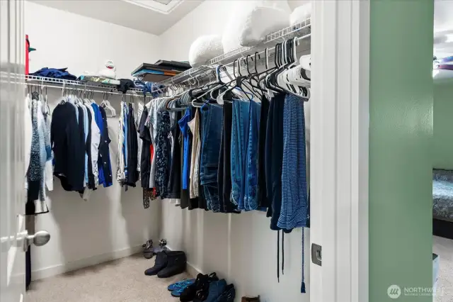 Primary Walk-In Closet