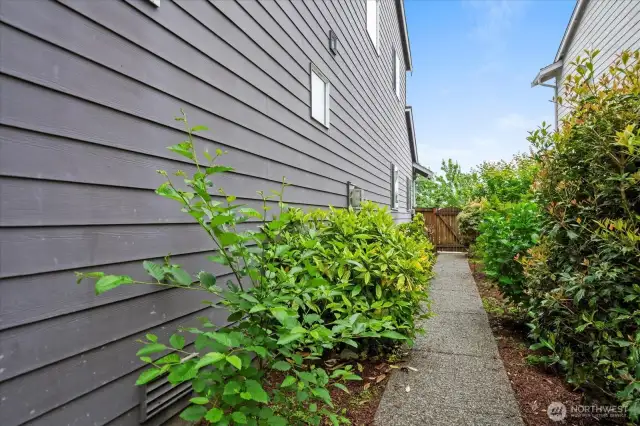 Landscaped Walkway