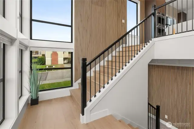 High end curb appeal
