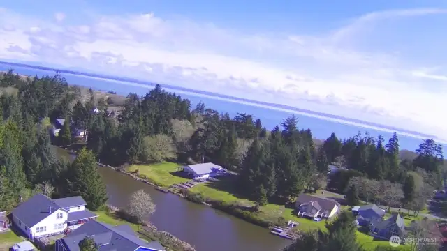 Aerial of property