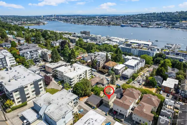 Location near many amenities, and transportation.