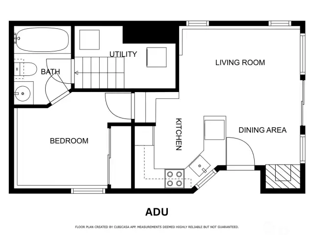 ADU with private entrance