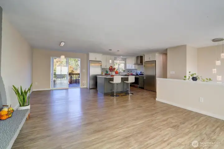 Open concept perfect for entertaining.