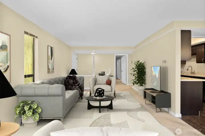 Virtual staging