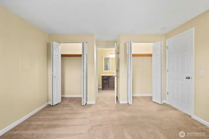 Double closets