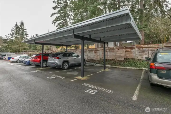 Covered Parking space