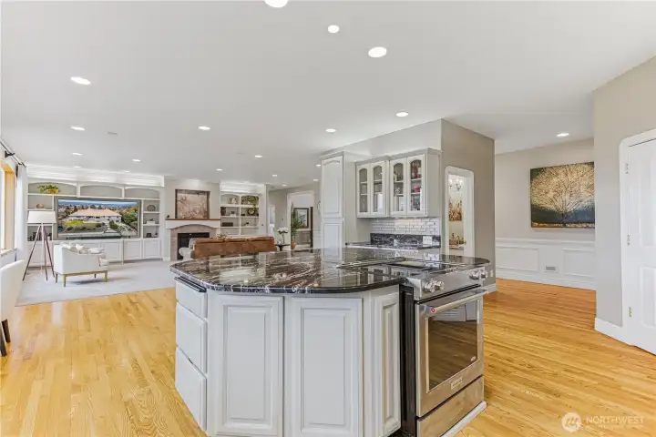 Kitchen looking towards Living Room