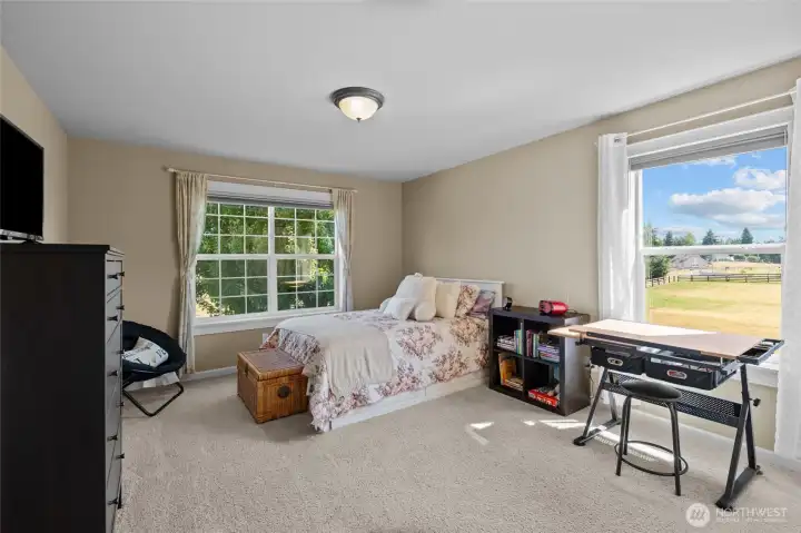 The expansive third bedroom provides a bright and flexible space to suit any need.