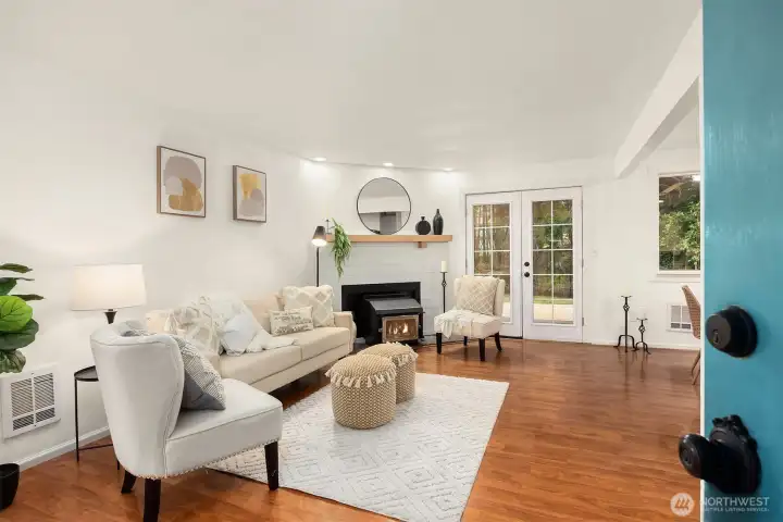 Updated, freshly painted, move in ready