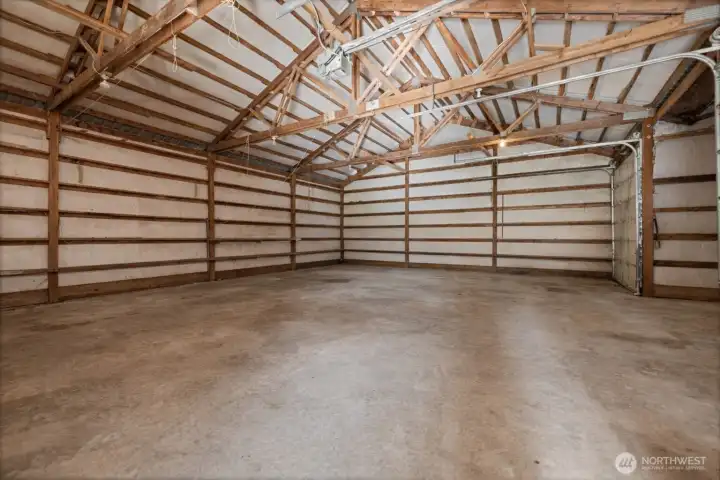 Personal items have been virtually removed from the shop.