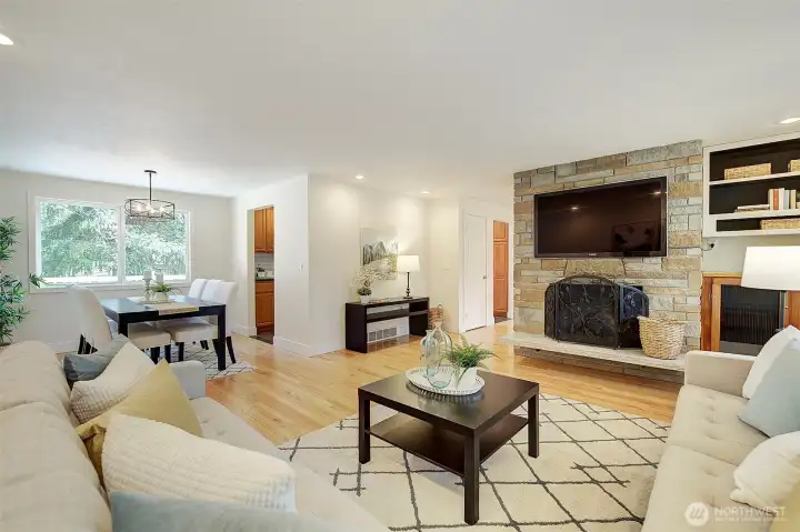 Easy flow between spaces!