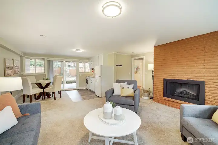 Lower level great room!