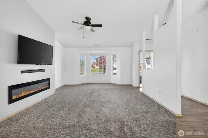 Living Room with tons of natural light