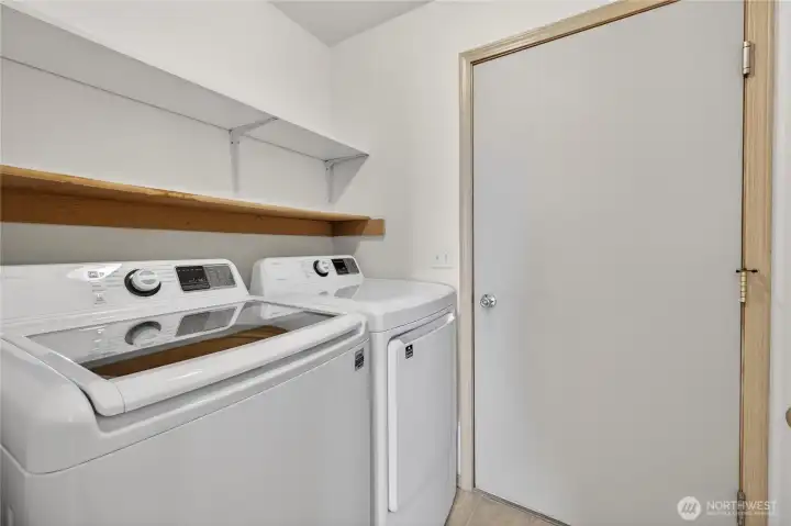 Utility Room with door to 3 car garage