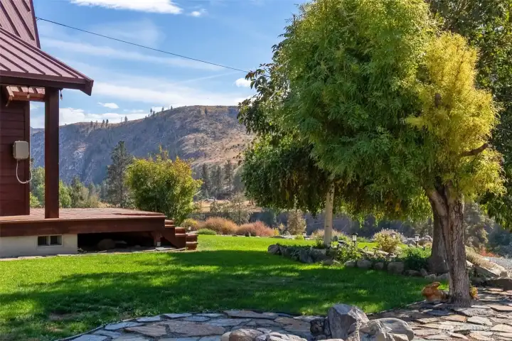 Automatic watering system.