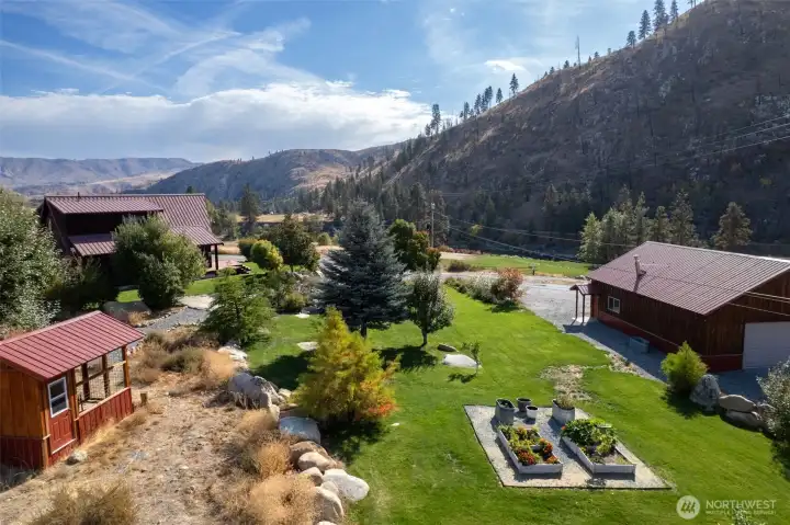 Container garden space waiting for your herbs, vegetables, or flowers.