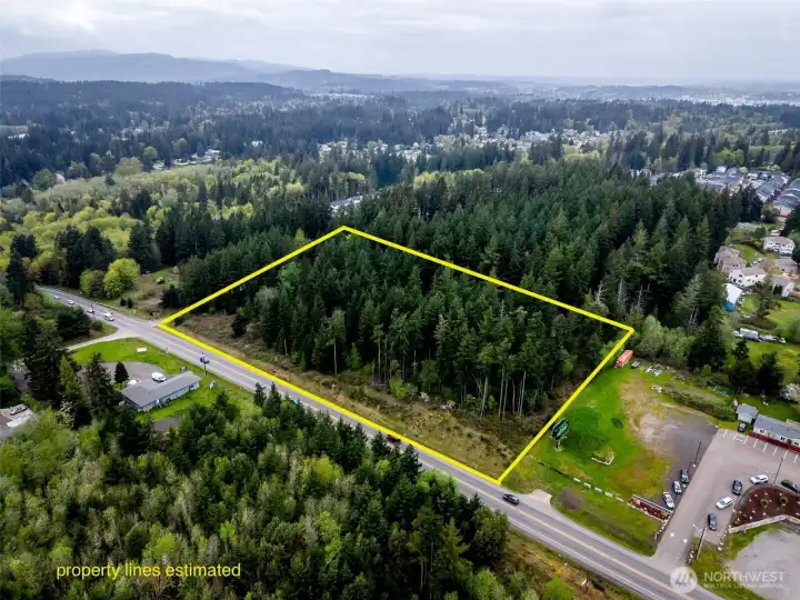 Approximate boundary lines