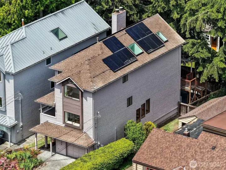 The rooftop solar panel system is an easily overlooked  feature that contributes to long-term energy efficiency and  lower utility costs while reducing environmental impact.  Beyond practical savings, solar infrastructure represents an  increasingly valuable future-oriented improvement as  energy costs continue to evolve.