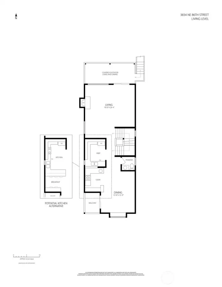 Bedroom level featuring the treetop primary suite, two secondary bedrooms, laundry and two full baths.